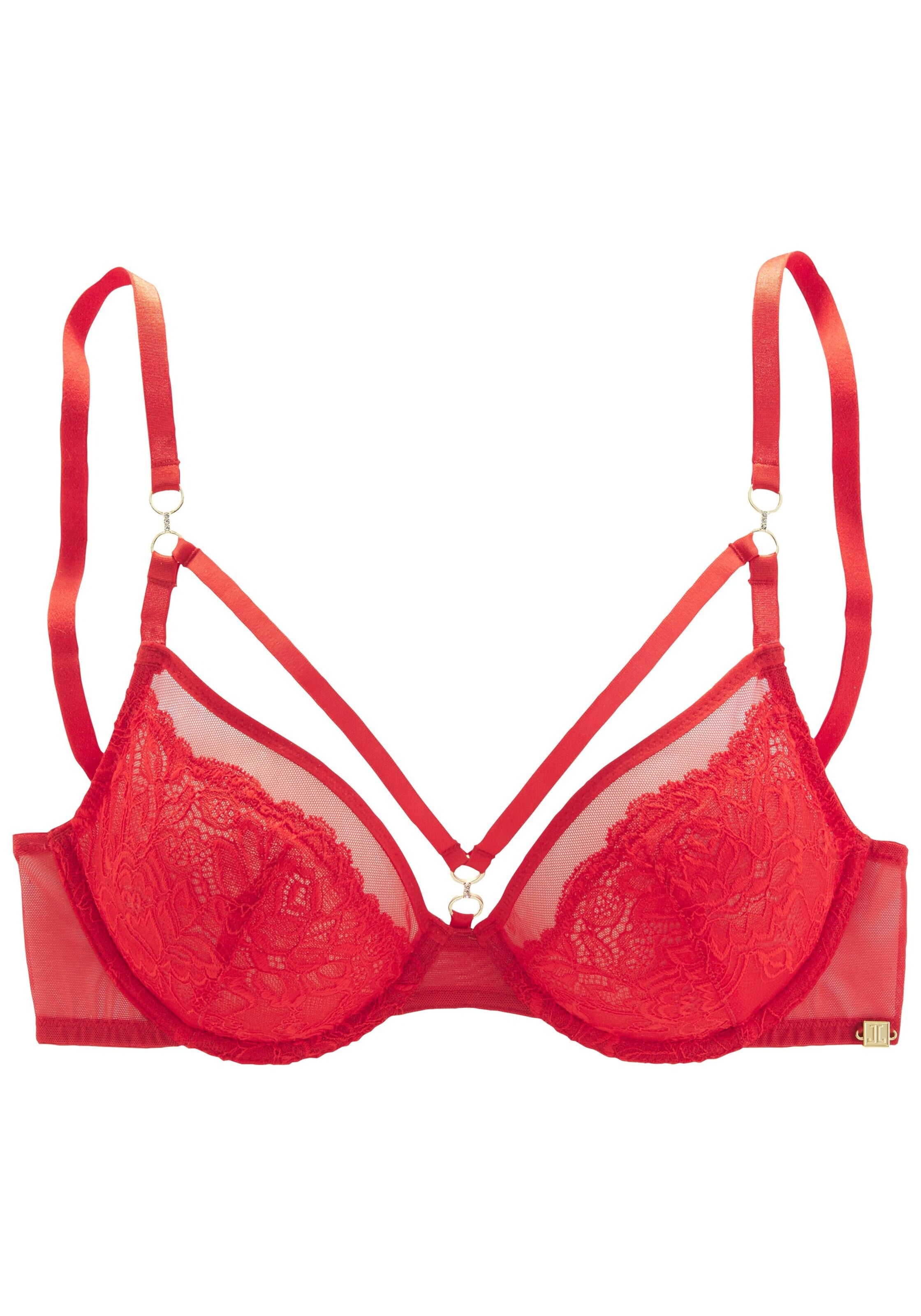 Reggiseno di JETTE in rosso: frontale