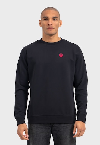 Oldskull Sweatshirt 'Retro Cherry Chaser Logo Graphic' in Schwarz: Vorderseite