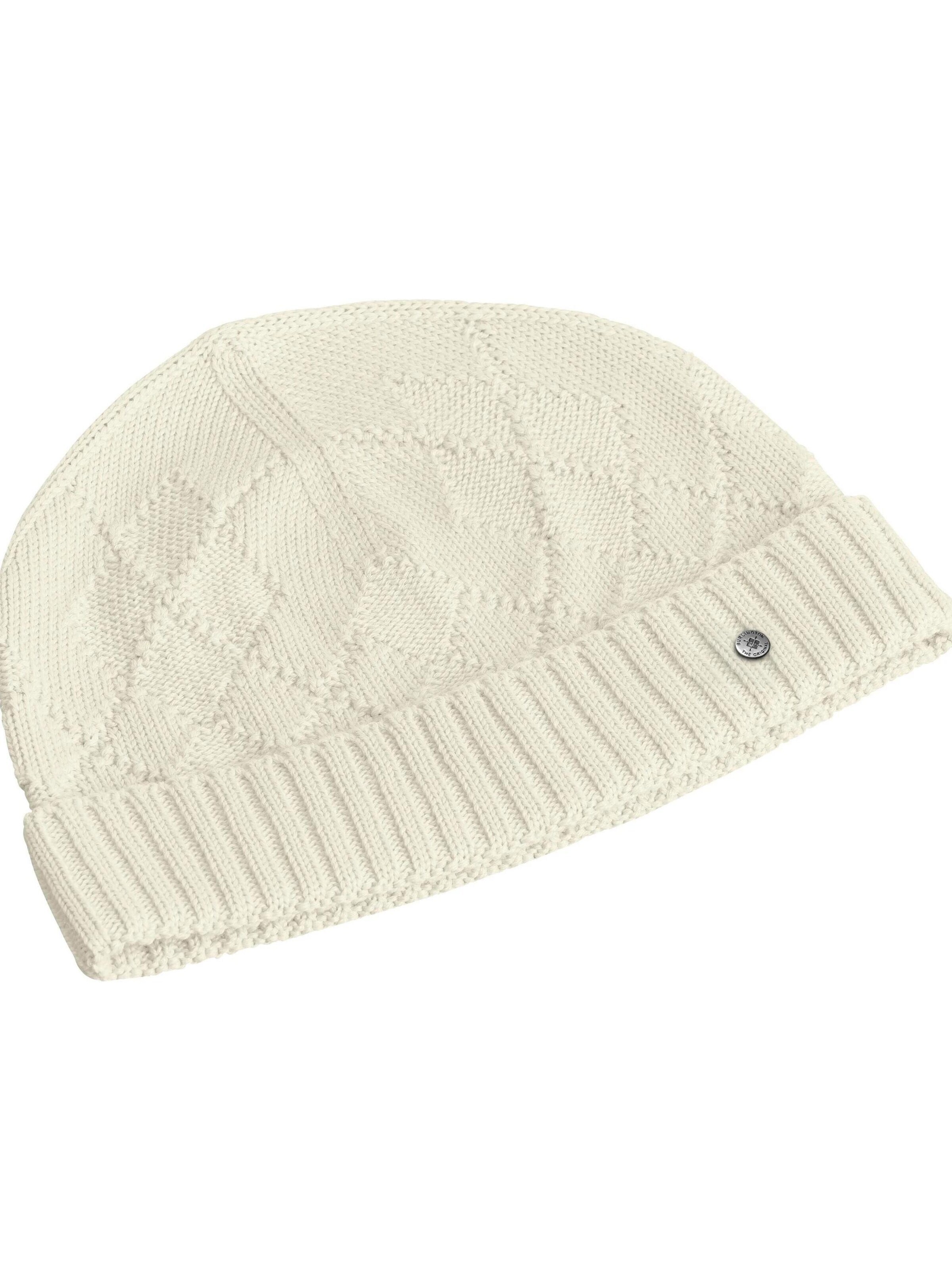BURLINGTON Hut 'Argyle Accent'‌ in Weiß