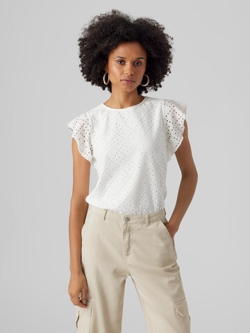 Camicia da donna 'Tassa' di VERO MODA in bianco