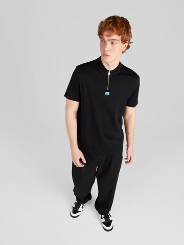 HUGO Shirt 'Deresom 241' in Black