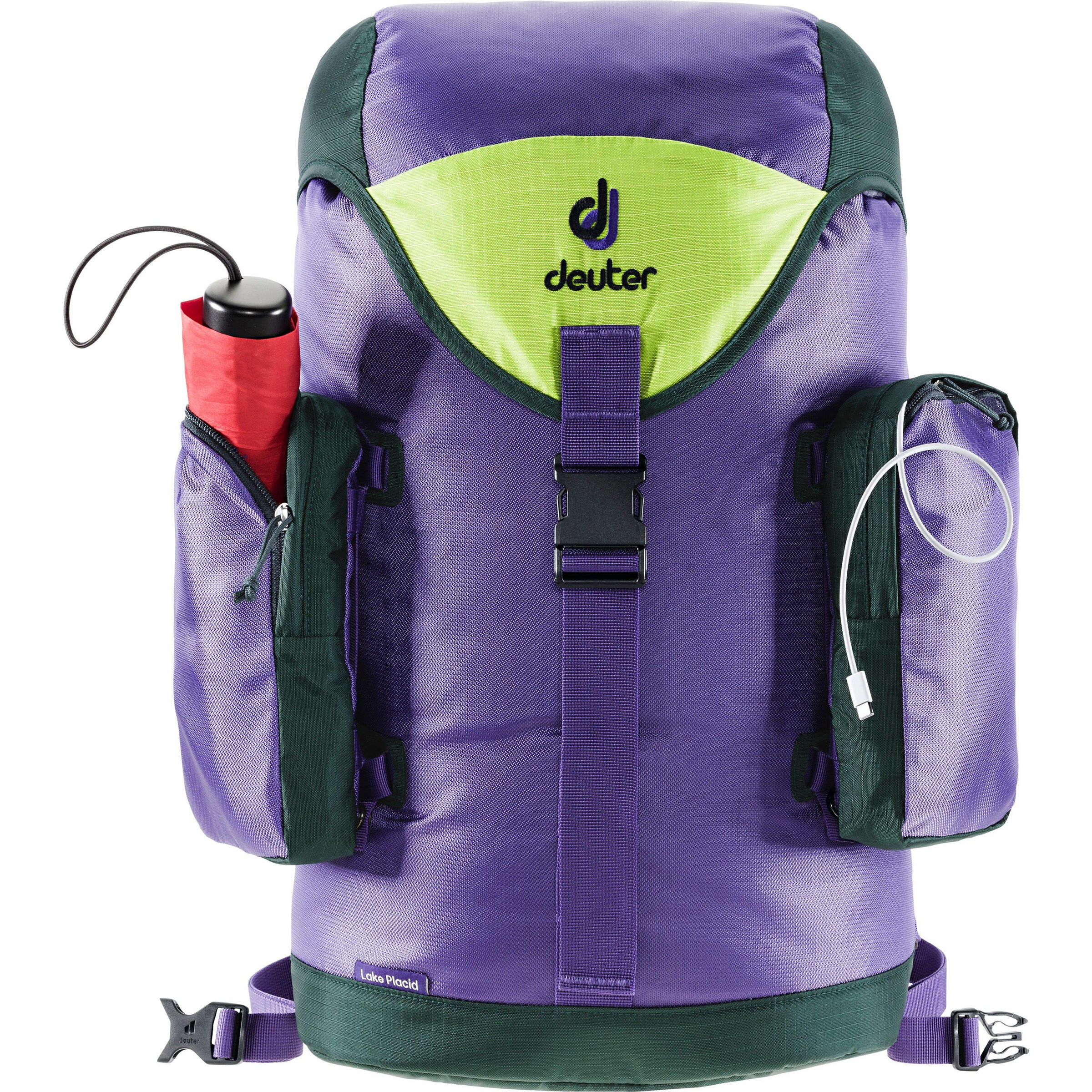 DEUTER Sportrucksack 'Lake Placid' in Lila: Vorderseite