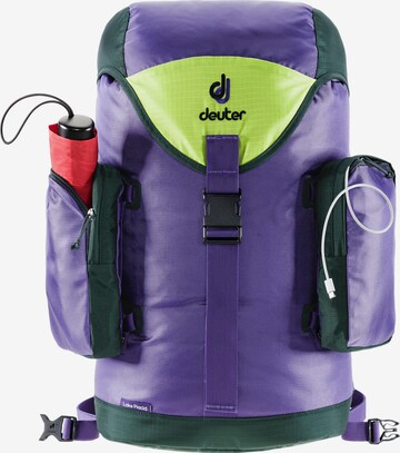 DEUTER Sports Backpack 'Lake Placid' in Purple: front