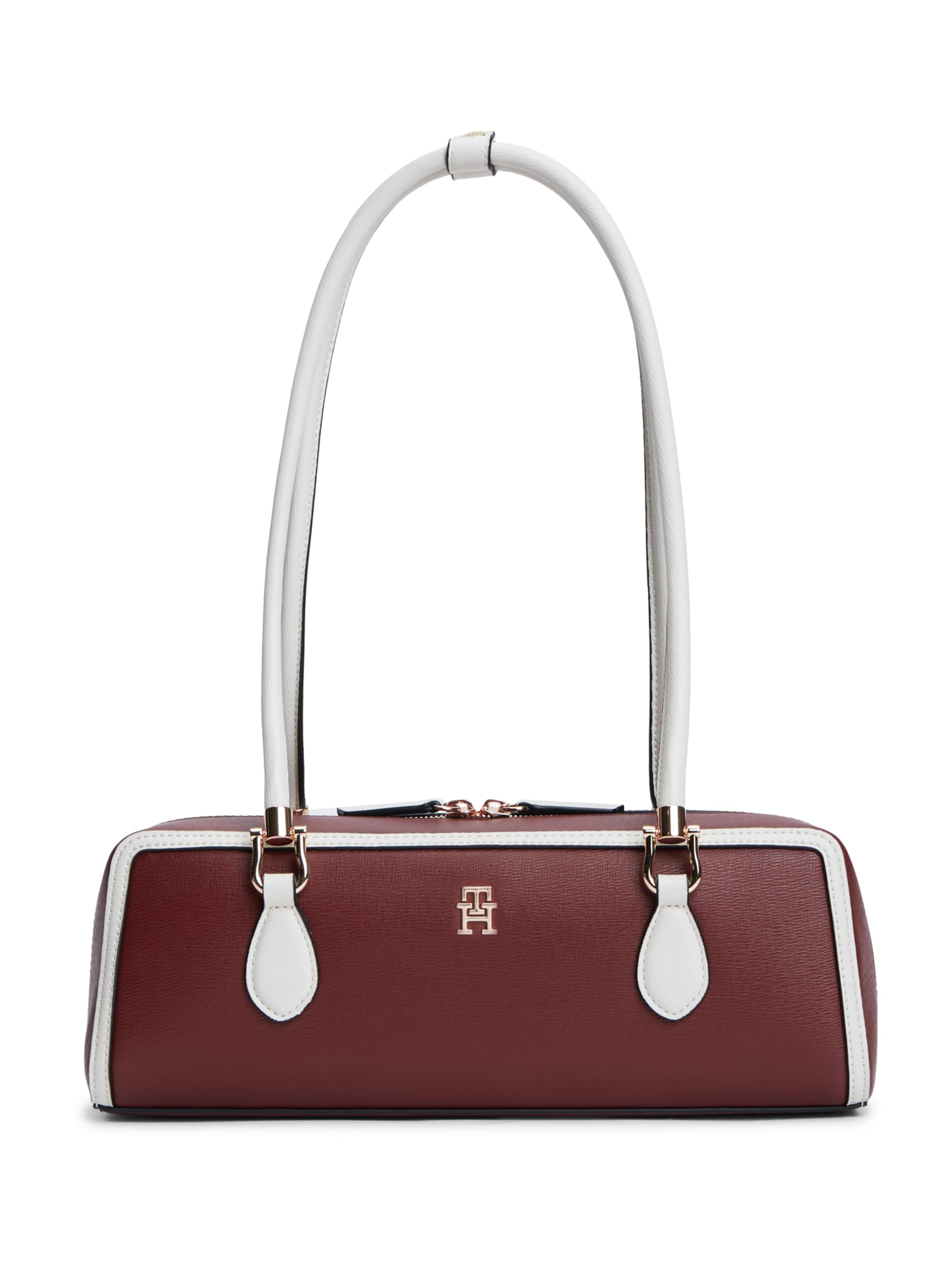 Sac bandoulière 'Grace' TOMMY HILFIGER en marron : devant
