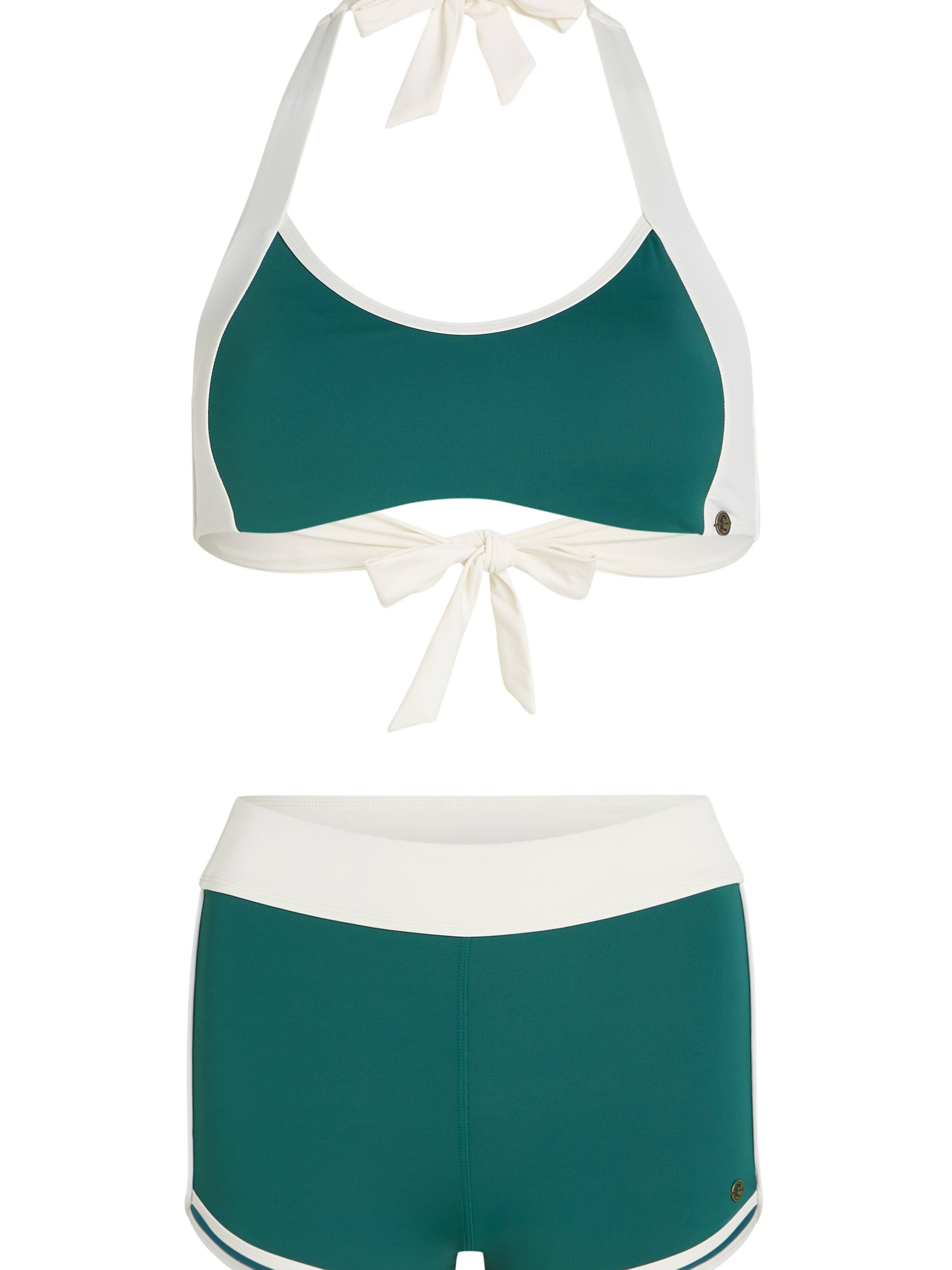 O'NEILL Kõrge kaelusega Bikiinid, värv roheline: eest vaates