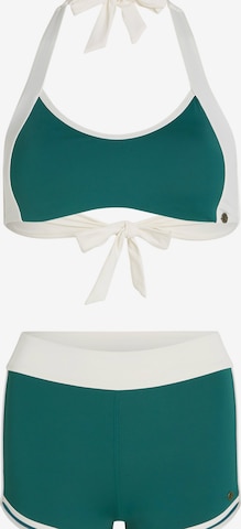 O'NEILLHigh neck Bikini - zelena boja: prednji dio