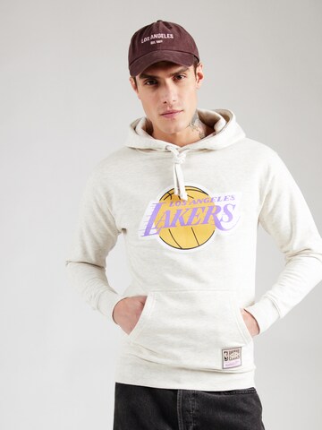 Mitchell & Ness Μπλούζα φούτερ 'NBA Slammin Lakers' σε μπεζ