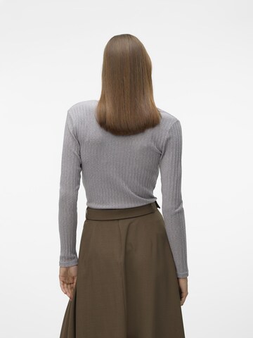 VERO MODA Shirt 'BRITT' in Grey