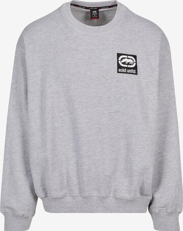 Sweat-shirt Ecko Unlimited en gris : devant