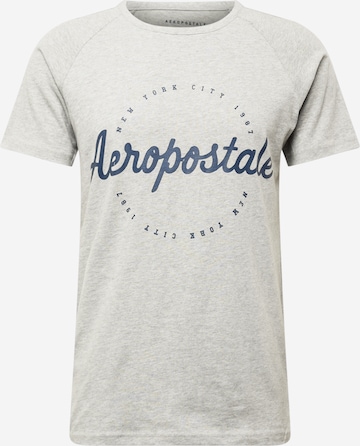 T-Shirt 'NEW YORK CITY' AÉROPOSTALE en gris : devant