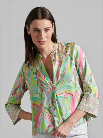 eve in paradise Blouse 'Helen' in Groen: voorkant