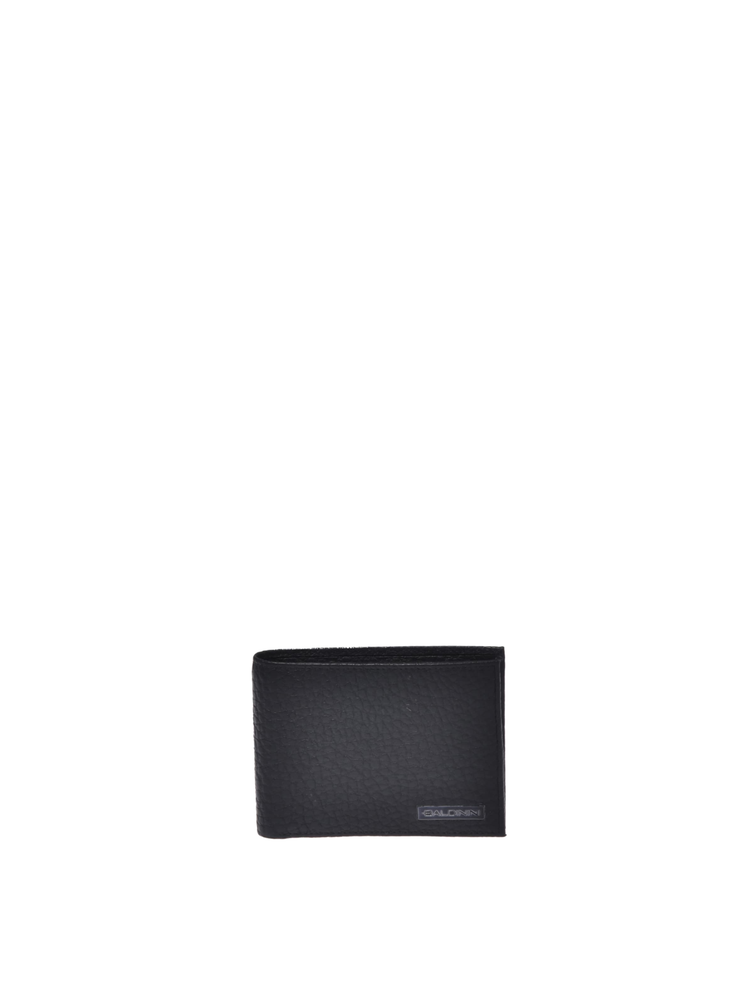 BALDININI Wallet in Black: front