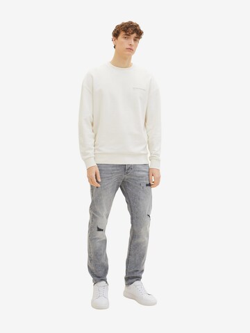 Coupe slim Jean 'PIERS' TOM TAILOR DENIM en gris