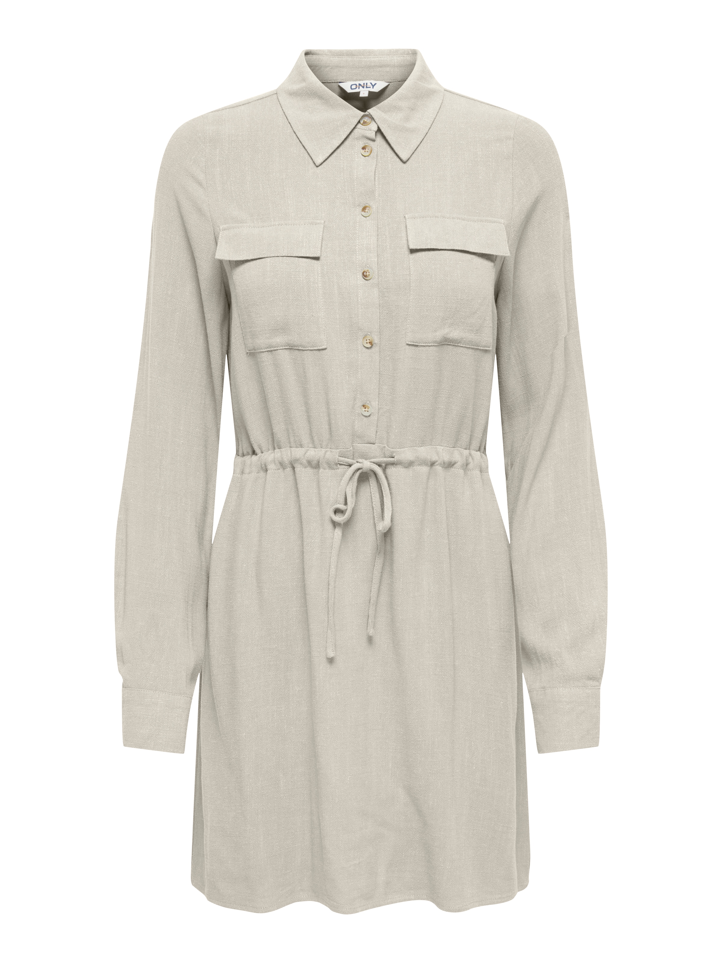 ONLY Blusenkleid in Grau: Vorderseite