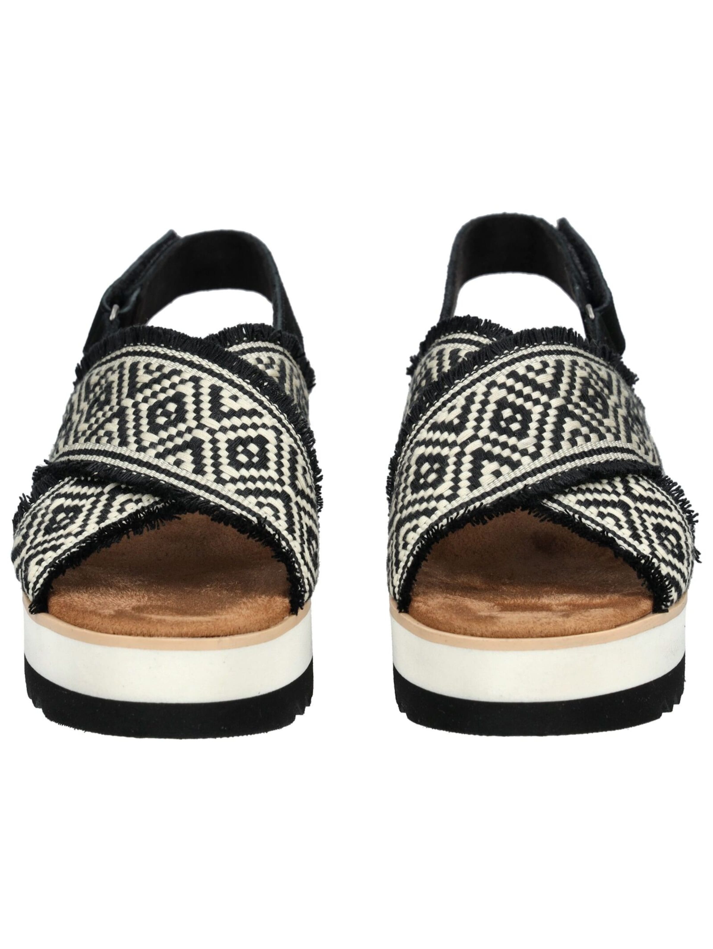 TOMS Sandaal in Zwart