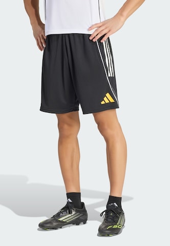 Regular Pantalon de sport 'Real Madrid Avengers 25/26 Tiro25 Competition' ADIDAS PERFORMANCE en noir : devant