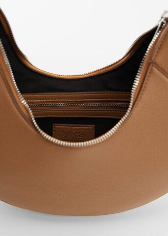 MANGO Shoulder Bag 'Lolo' in Brown