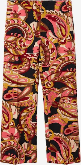 Pantaloni cu dungă MANGO pe mai multe culori / roz / negru, Vizualizare produs