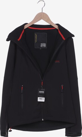 JACK & JONES Sweatshirt & Zip-Up Hoodie in S in Black: front