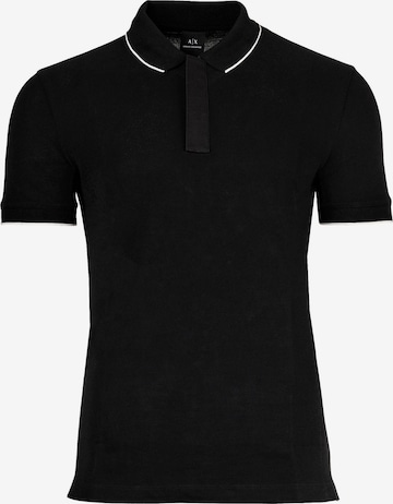 ARMANI EXCHANGE - Camiseta en negro: frente