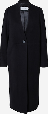 Calvin Klein Between-seasons coat in Black: front