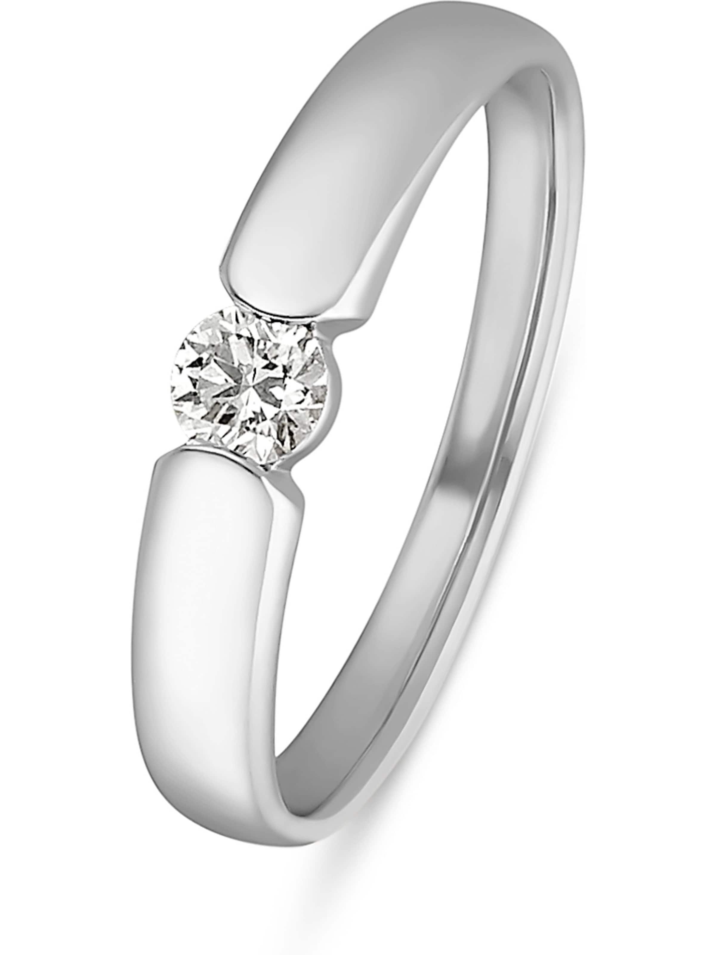 CHRIST Ring in White: front