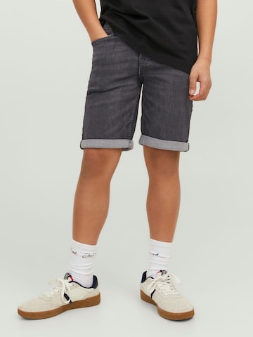 Jack & Jones Junior Regular Jeans 'Rick' in Zwart: voorkant