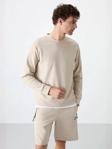 Tommy Life - Sweatshirt em bege