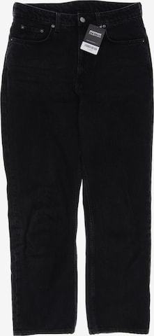 WEEKDAY Jeans in 28 in Black: front