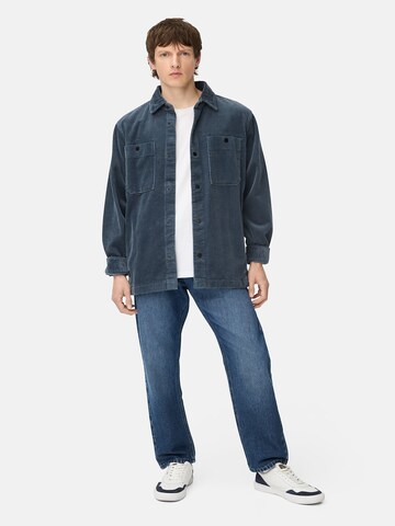 CAMEL ACTIVE Cord Overshirt mit Druckknöpfen in Blau