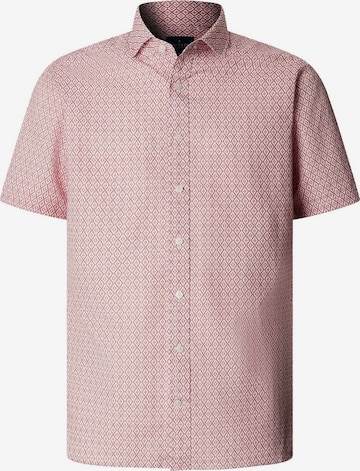 Hackett London Button Up Shirt 'Clay' in Pink: front