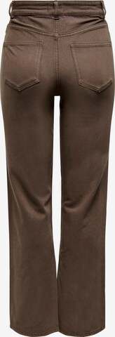 ONLY Wide leg Jeans in Brown