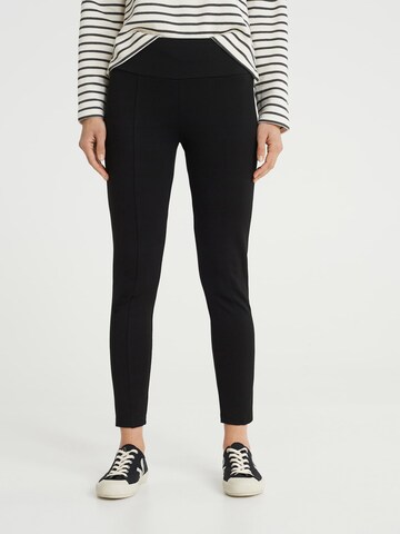 OPUS Skinny Leggings 'Enopi' in Black: front