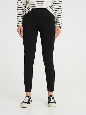 OPUS Skinny Leggings 'Enopi' in Schwarz: predná strana