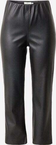 ICHI Boot cut Trousers in Black: front