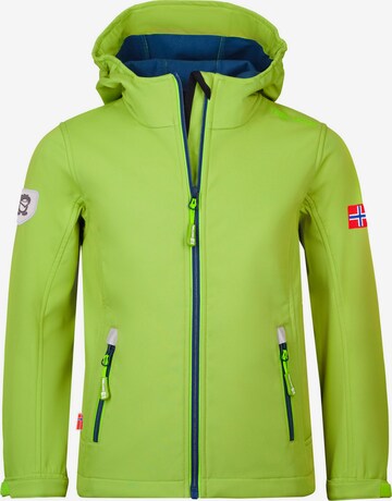 TROLLKIDS Performance Jacket 'FJORD' in Green: front