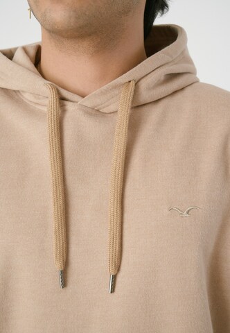Cleptomanicx Sweatshirt 'Ligull' in Brown