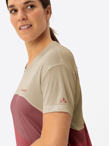VAUDE Functioneel shirt 'Moab' in Rood
