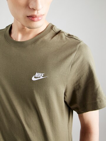 Nike Sportswear Shirt 'CLUB' in Groen