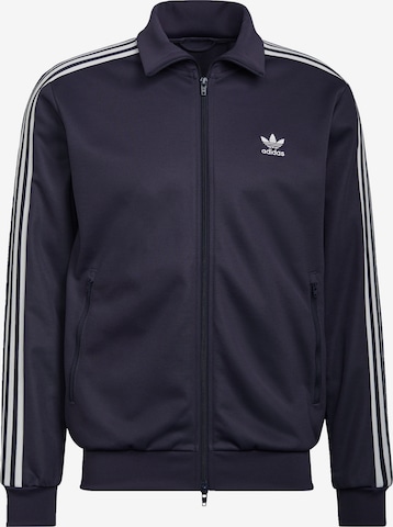 ADIDAS ORIGINALS Sweatjakke 'Adicolor Classics Beckenbauer Primeblue' i blå: forside