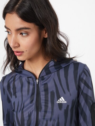 ADIDAS SPORTSWEAR Träningsjacka i blå