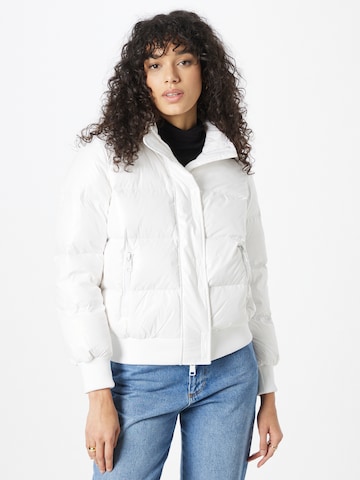 Veste mi-saison 'Giacca Piumino' ARMANI EXCHANGE en blanc : devant