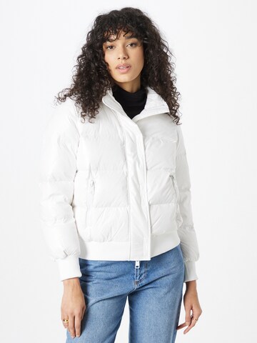 Veste mi-saison 'Giacca Piumino' ARMANI EXCHANGE en blanc : devant