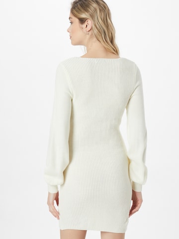 In The Style Knitted dress 'BILLIE' in White