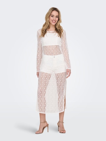 Abito da spiaggia di ONLY in bianco