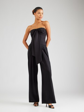 Loosefit Pantalon millane en noir