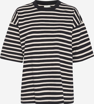 KaffeSweater majica 'KA Lora' - crna boja: prednji dio