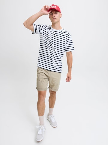 JACK & JONES - Regular Calças chino 'JJIBowie' em bege