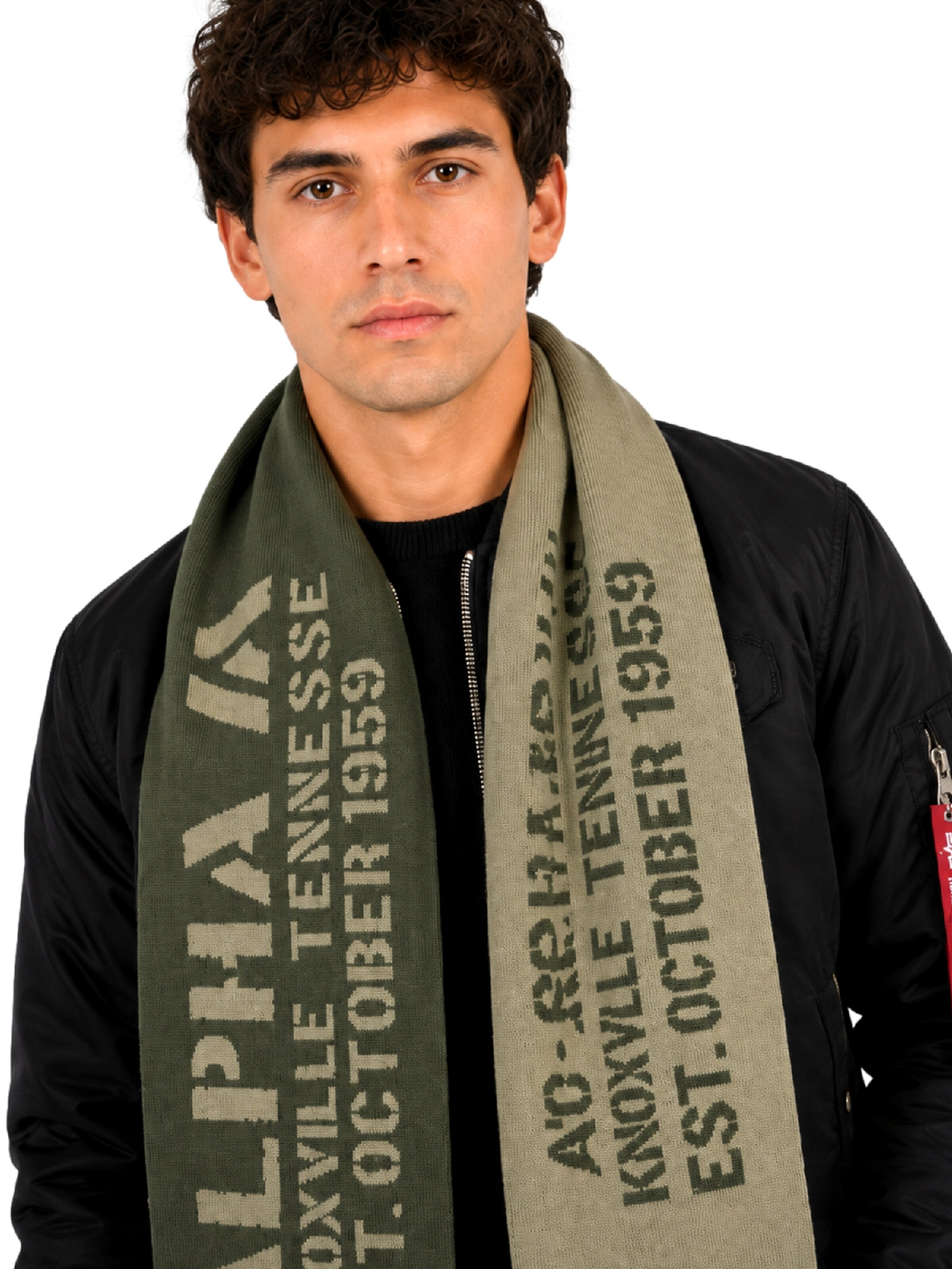 Écharpe ALPHA INDUSTRIES en vert