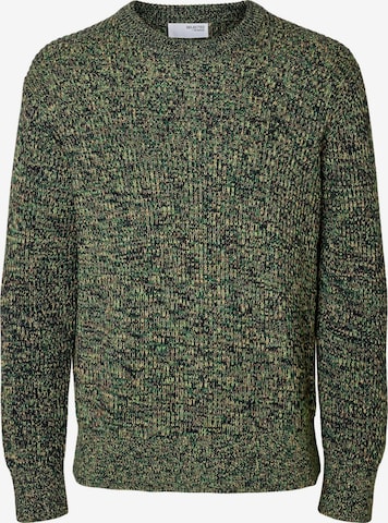 SELECTED Pulóver 'SLHTilum' - kék: elől